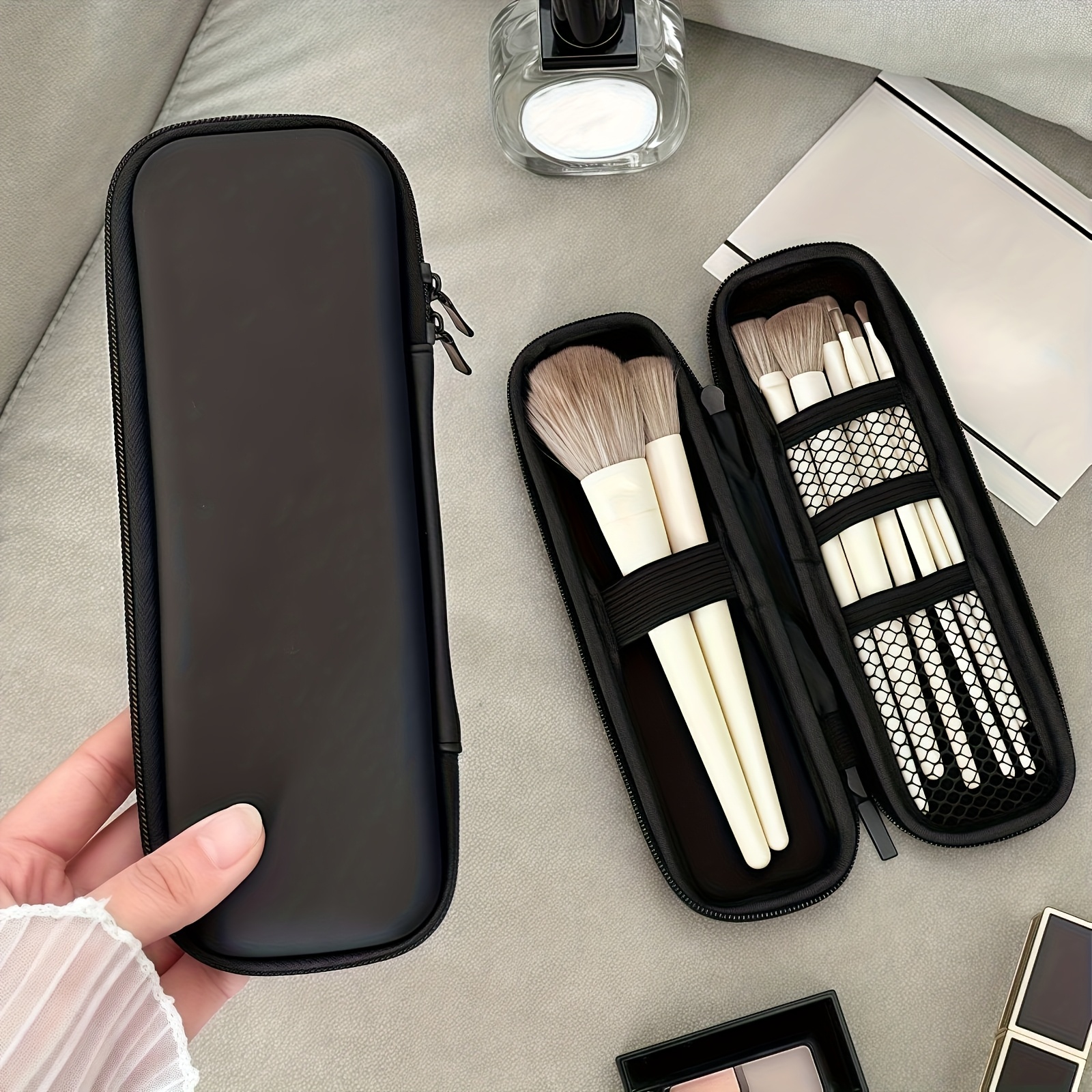 Portable Makeup Brush Organize - Beauty Makeup Case ulasan dan harga