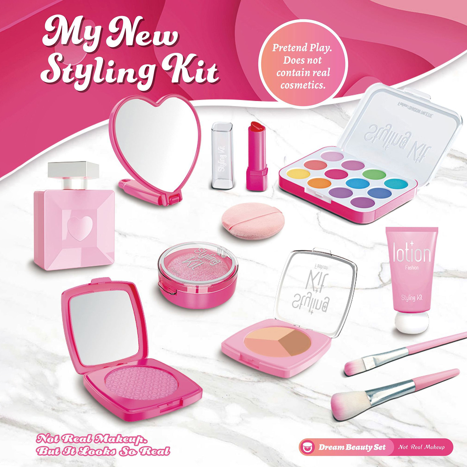 Girl's Makeup Toy Set Simulate - Beauty Real Makeup ulasan dan harga