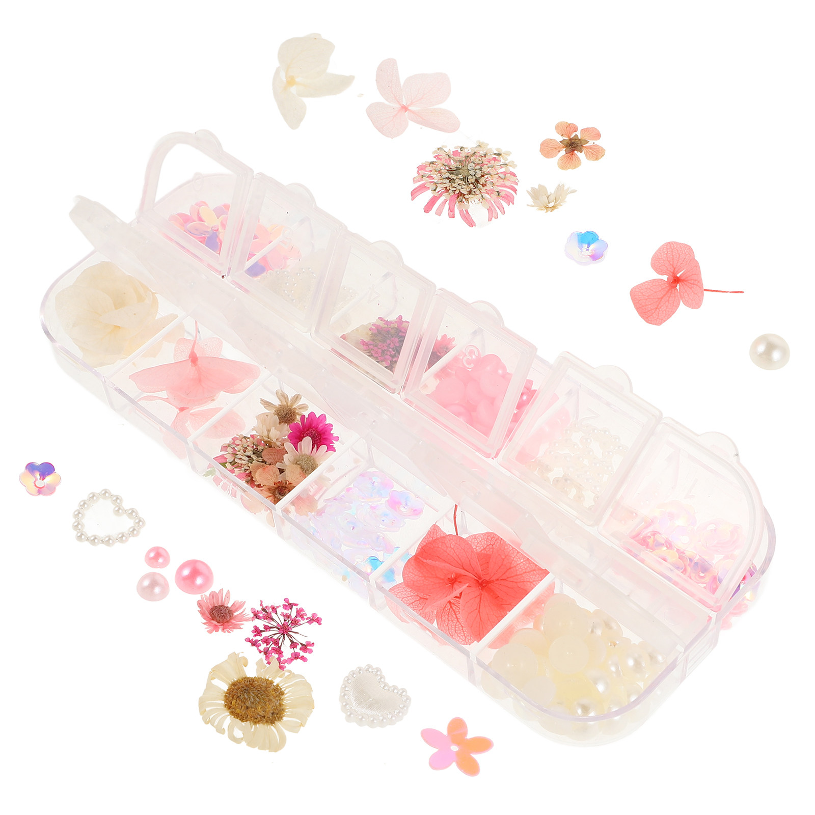 Floral Face and Nail Charms Re - Beauty Real Makeup ulasan dan harga