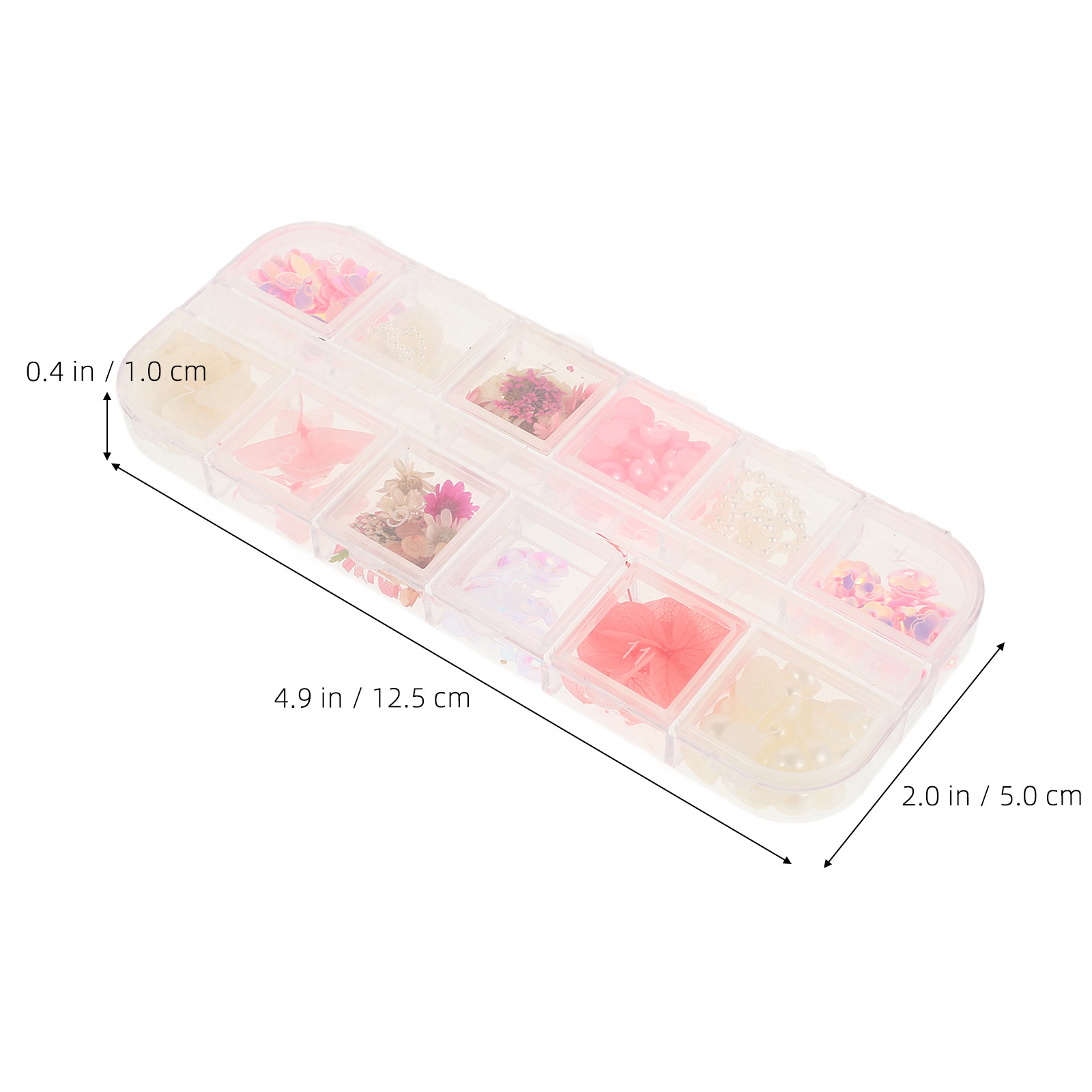 Floral Face and Nail Charms Re - Beauty Real Makeup ulasan dan harga