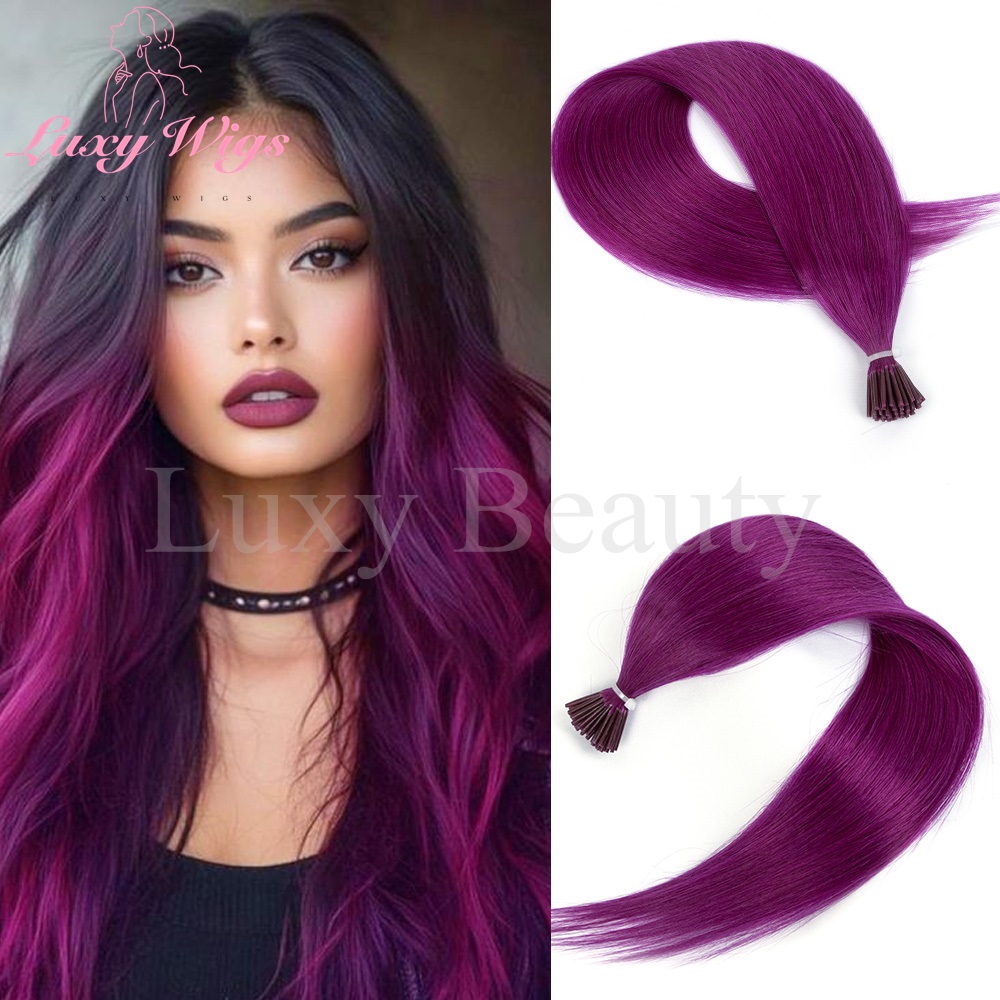 Colored Purple I Tip Micro Bea - Pure Beauty Hair & Makeup ulasan dan harga