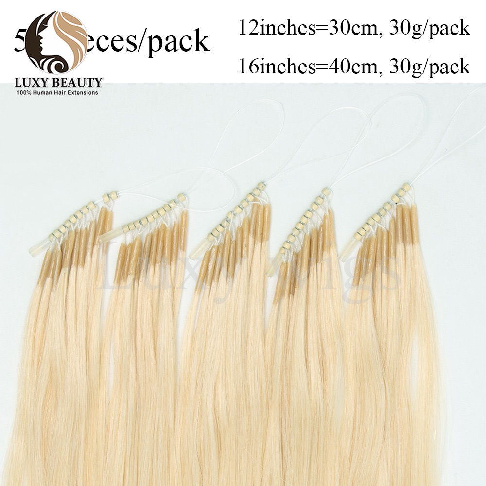 Blonde 8D Micro Bead Hair Exte - Pure Beauty Hair & Makeup ulasan dan harga